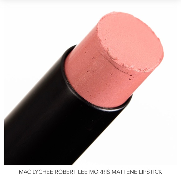 Mac cosmetics Robert Lee Morris mattene lipstick Lychee - Picture 2 of 8